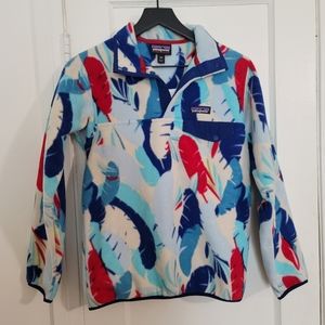 Patagonia Synchilla Snap T Sweater Feather Dance